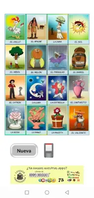 Lotería Mexicana android App screenshot 2